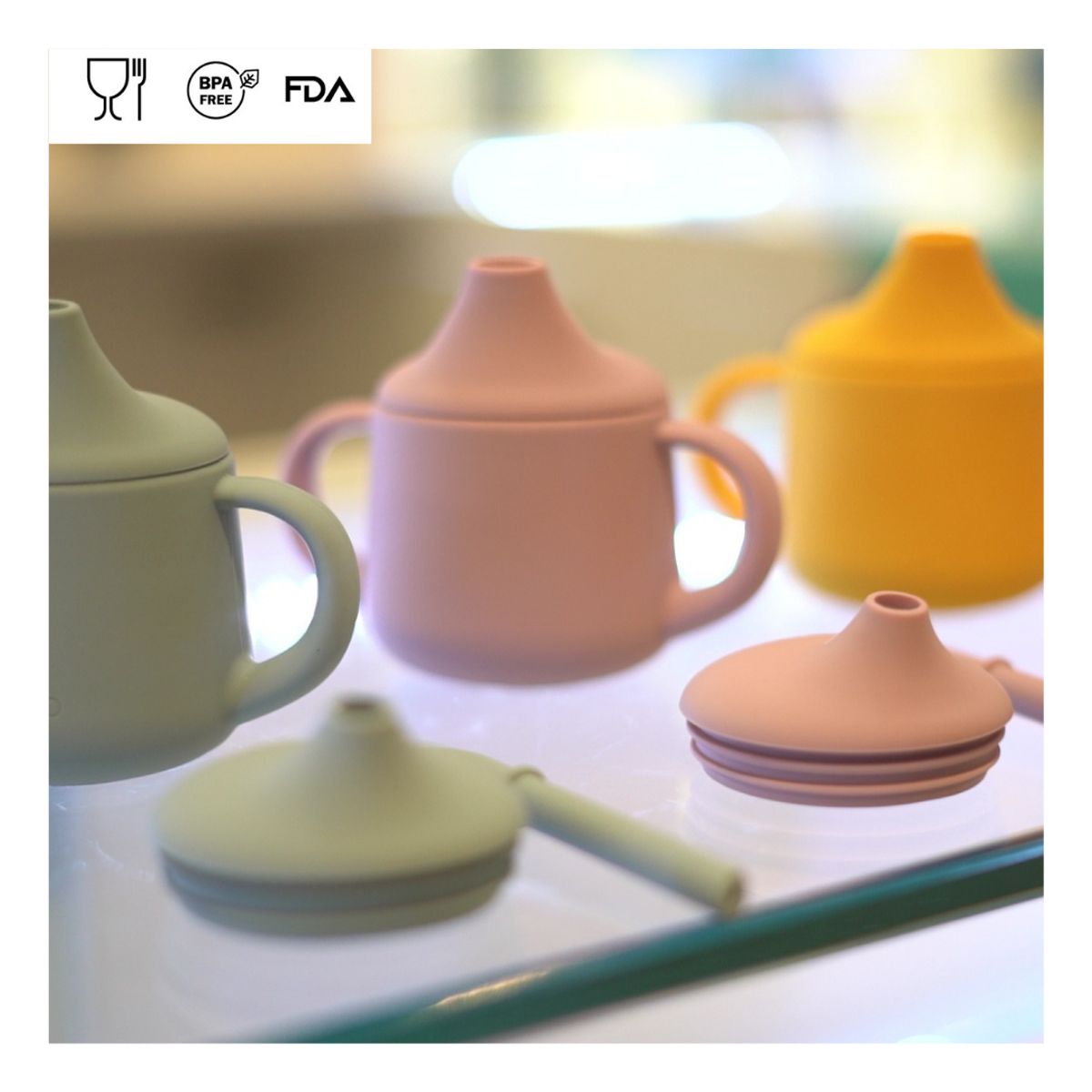 GENERICO - MINI CUP ANTIDERRAMEM LILA  - VERSATINO