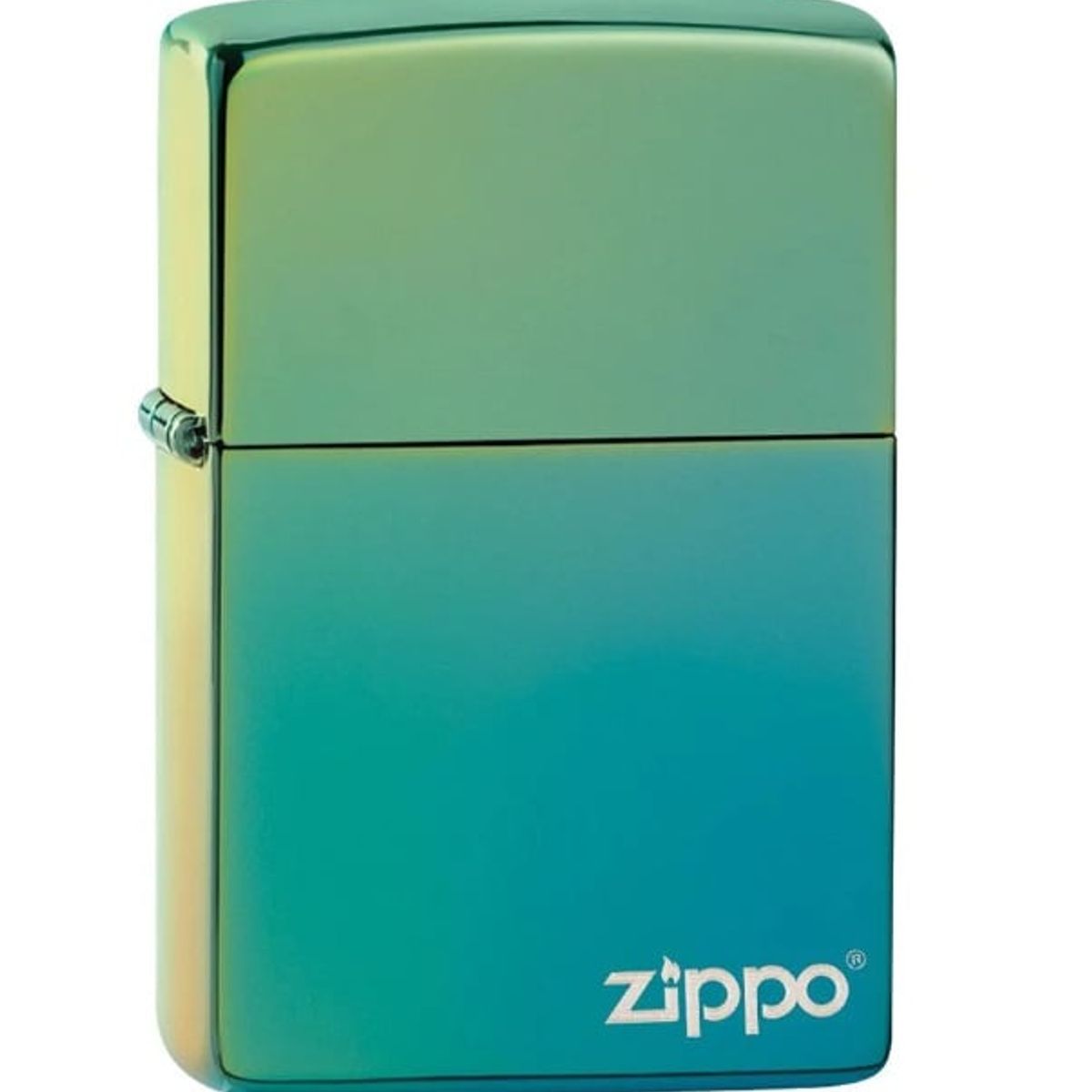 ZIPPO - Encendedor Zippo Classic High Polish Teal Zippo Logo