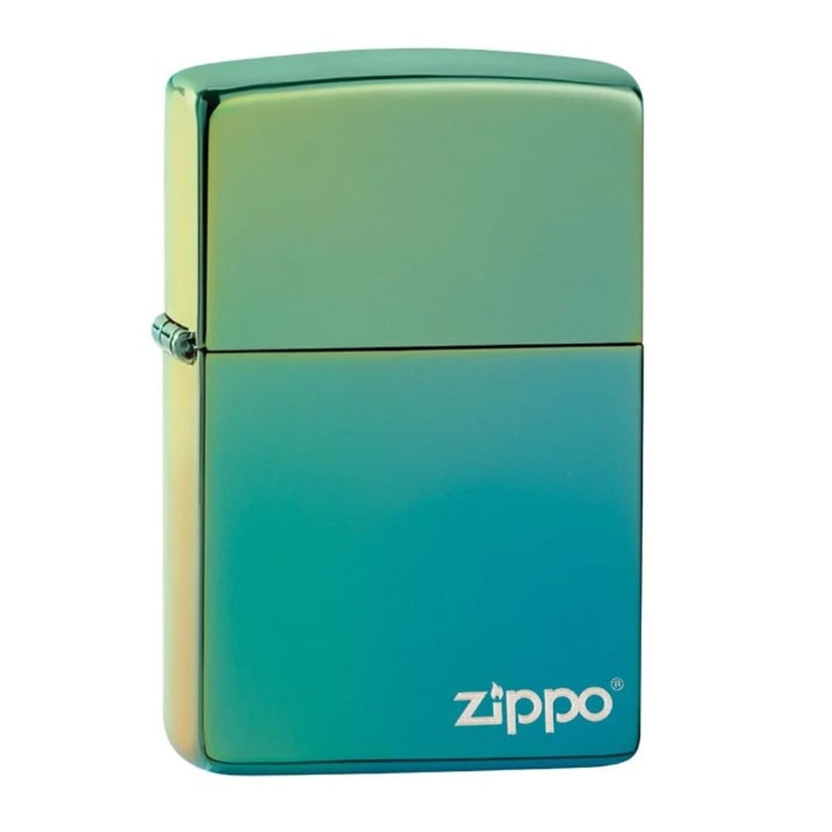 ZIPPO - Encendedor Zippo Classic High Polish Teal Zippo Logo