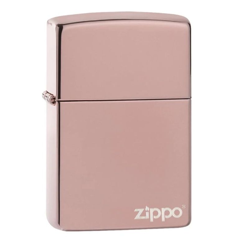ZIPPO - Encendedor Zippo Classic High Polish Rose Gold Zippo Logo