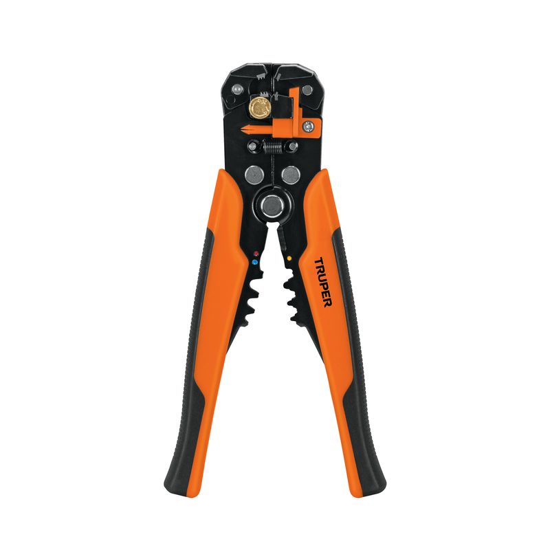 TRUPER - Pinza 8" pela cables automática, 22 a 10 AWG, Truper
