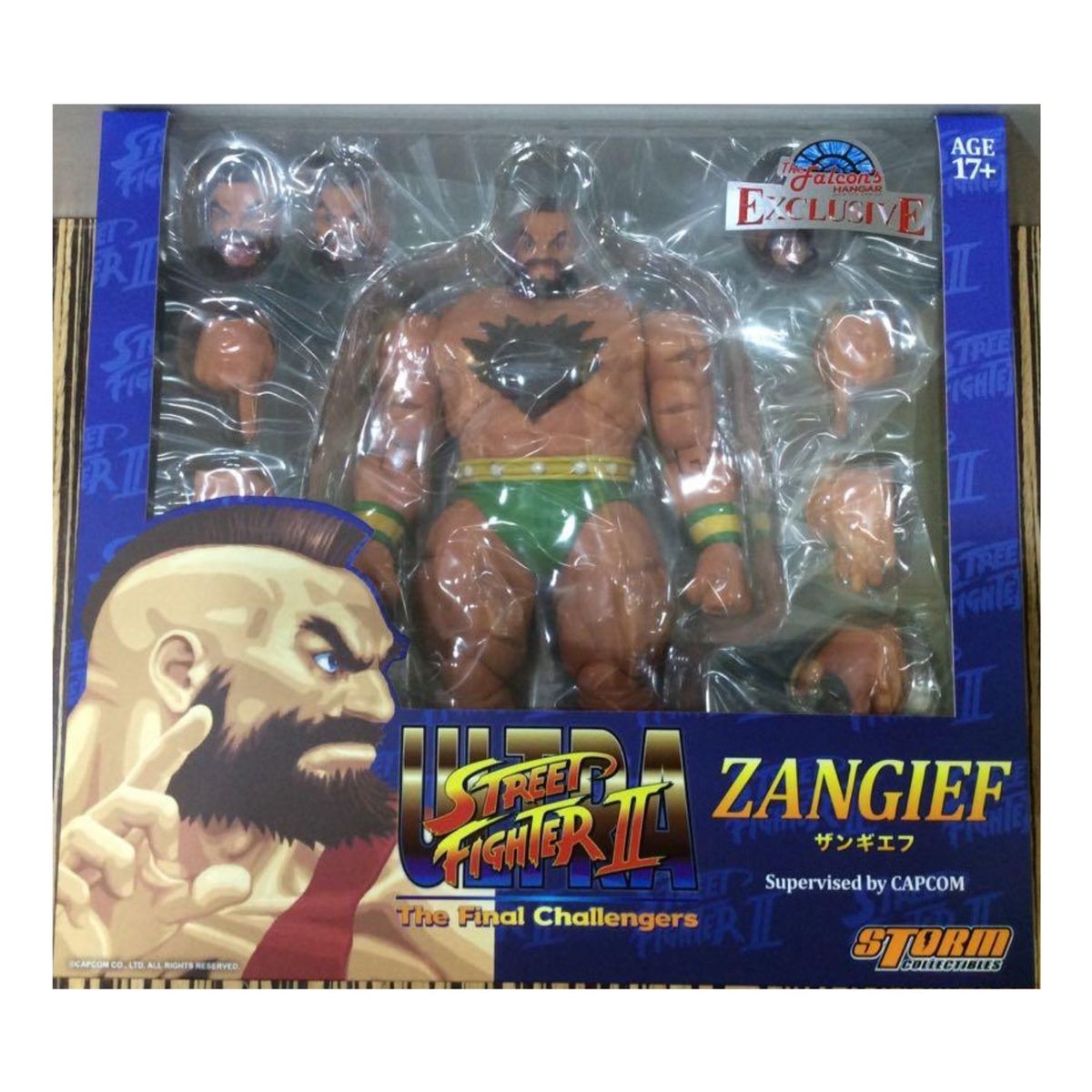 STREET FIGHTER - Ultra Street Fighter 2 Zangief Green Storm Collectibles