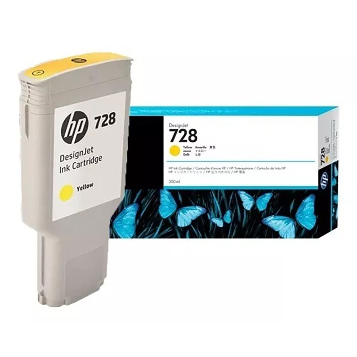 HP - Tinta Hp 728 F9K15A Amarillo 300ml Designjet T730/t830mfp