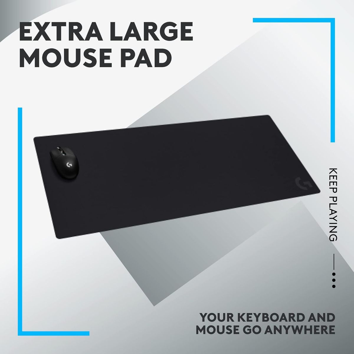 LOGITECH - PAD MOUSE LOGITECH G840 CLOTH XL 40X90 CM NEGRO