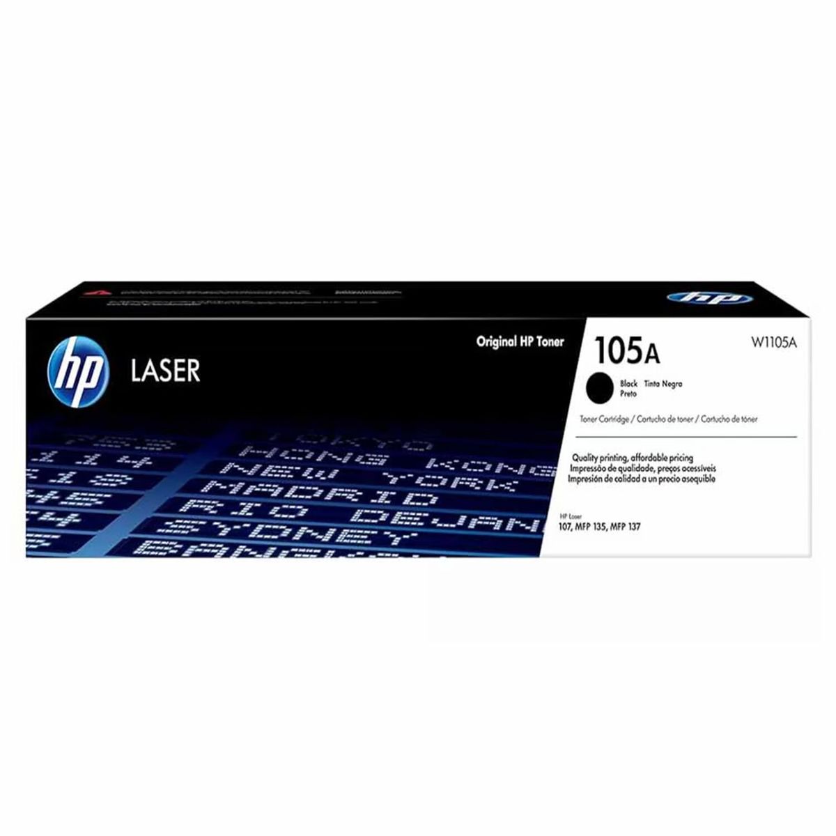 HP - Toner HP 105A Negro W1105A LASERJET - Original