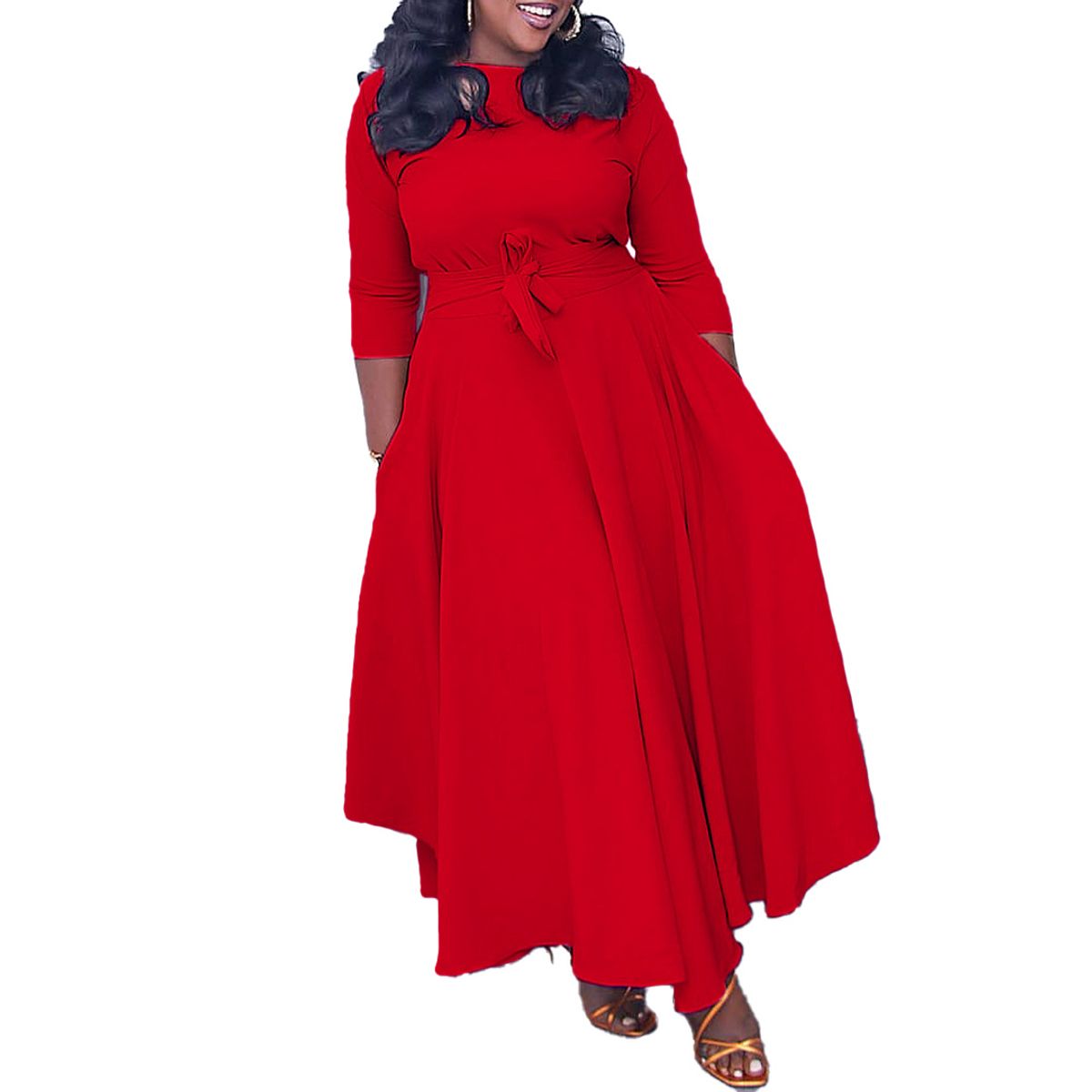 TIOZONEY - Vestido suelto para mujer