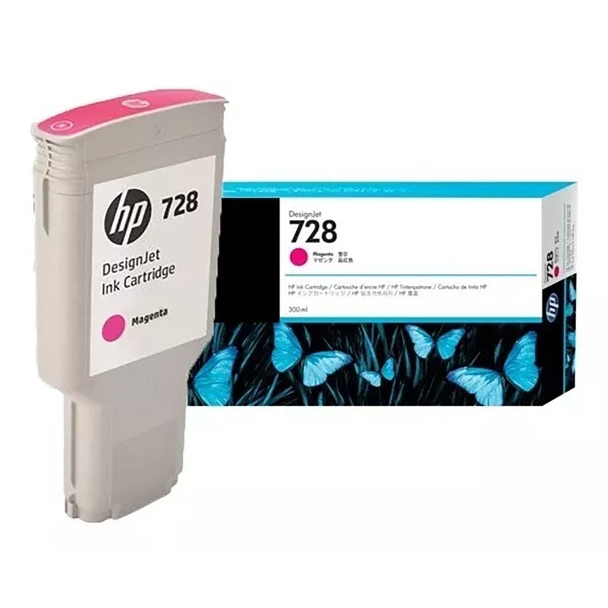 HP - Tinta Hp 728 F9K16A Magenta 300ml Designjet T730/t830mfp