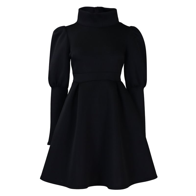 TIOZONEY - Vestido de cintura estrecha para mujer