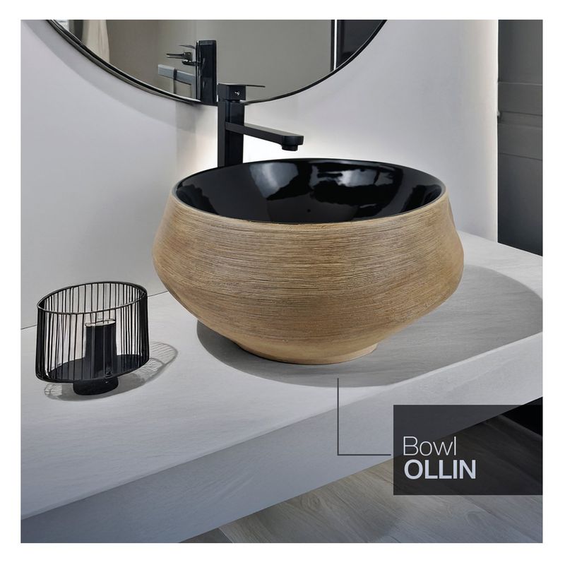 STONE - BOWL REDONDO OLLIN STONE