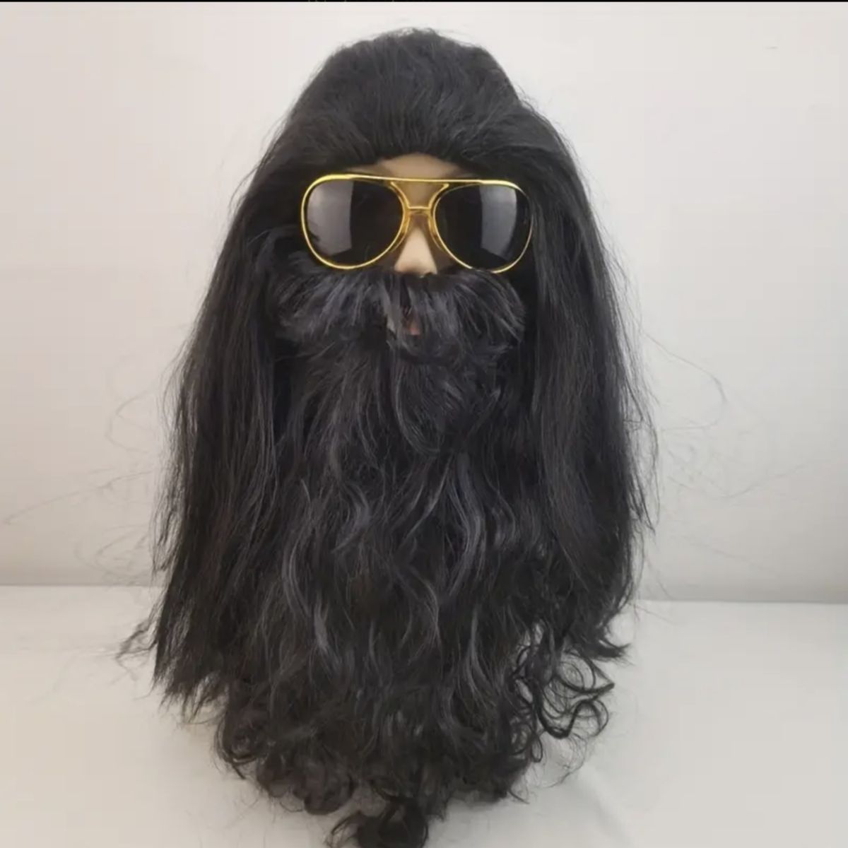 GENERICO - Peluca Cavernicola Hipster para Hombres