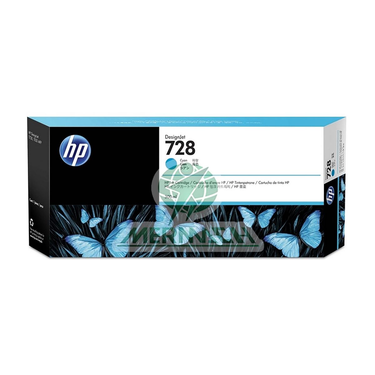 HP - Tinta Hp 728 F9K17A Cyan 300ml Designjet T730/t830mfp