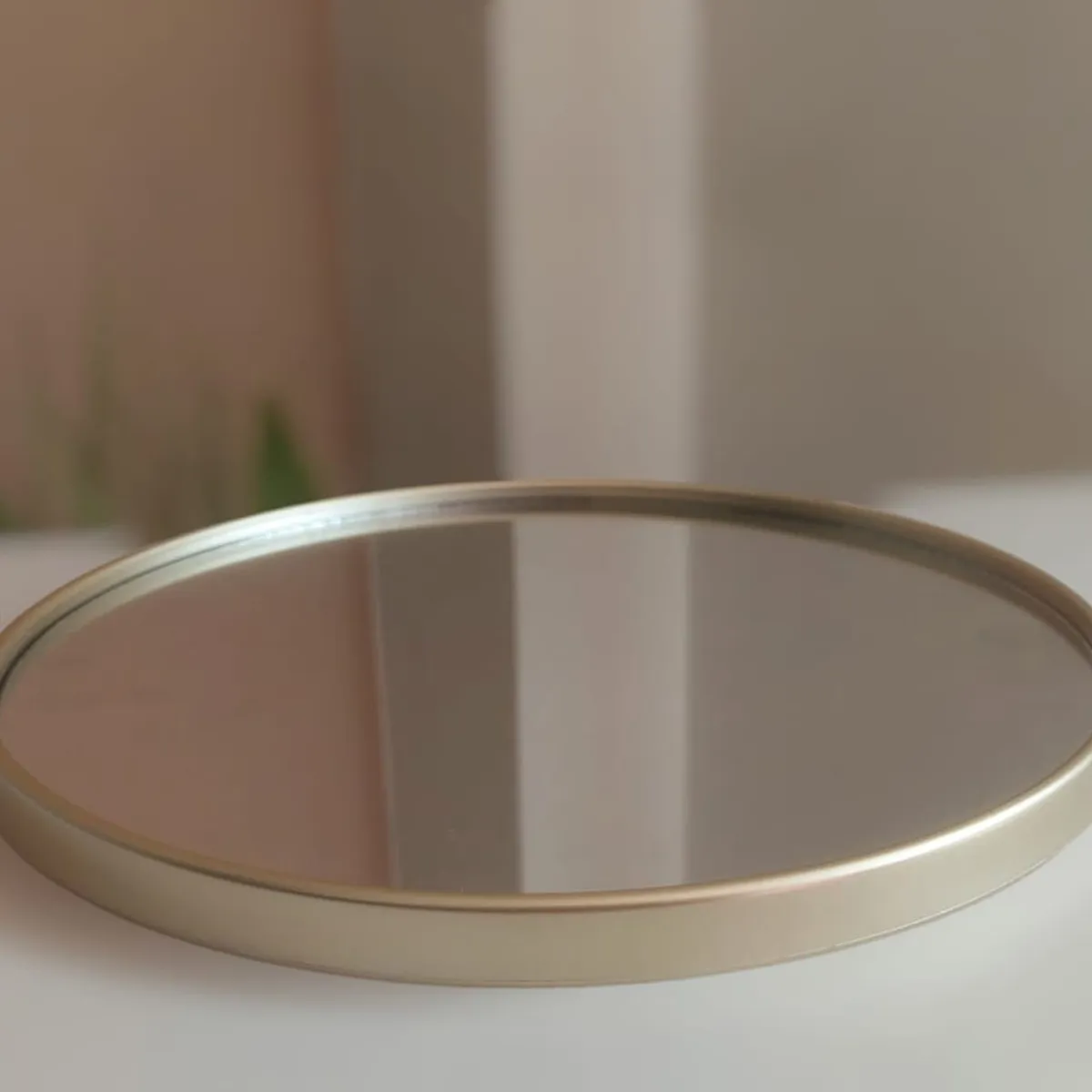 GENERICO - Bandeja Decorativa Circular 25 cm