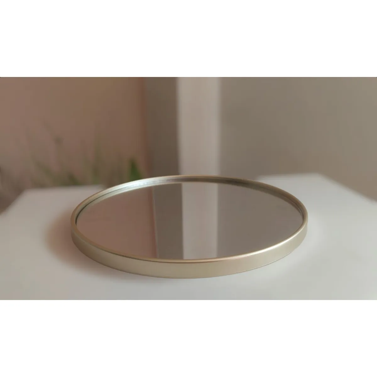 GENERICO - Bandeja Decorativa Circular 25 cm