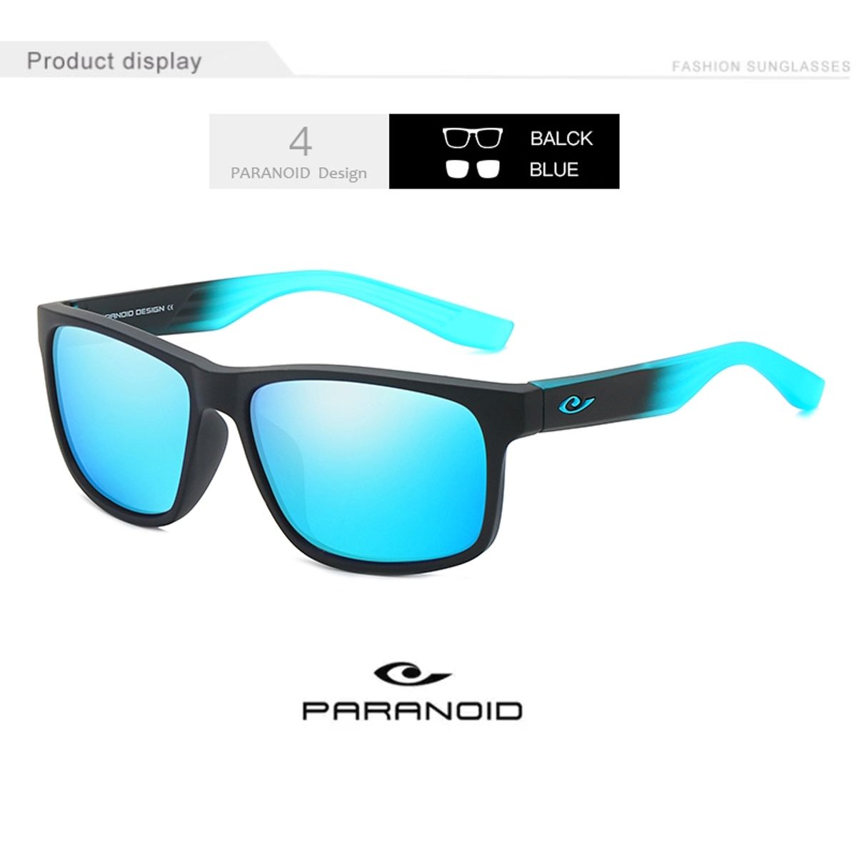 GENERICO - Lentes de Sol PARANOID Sport - Polarizados - UV400