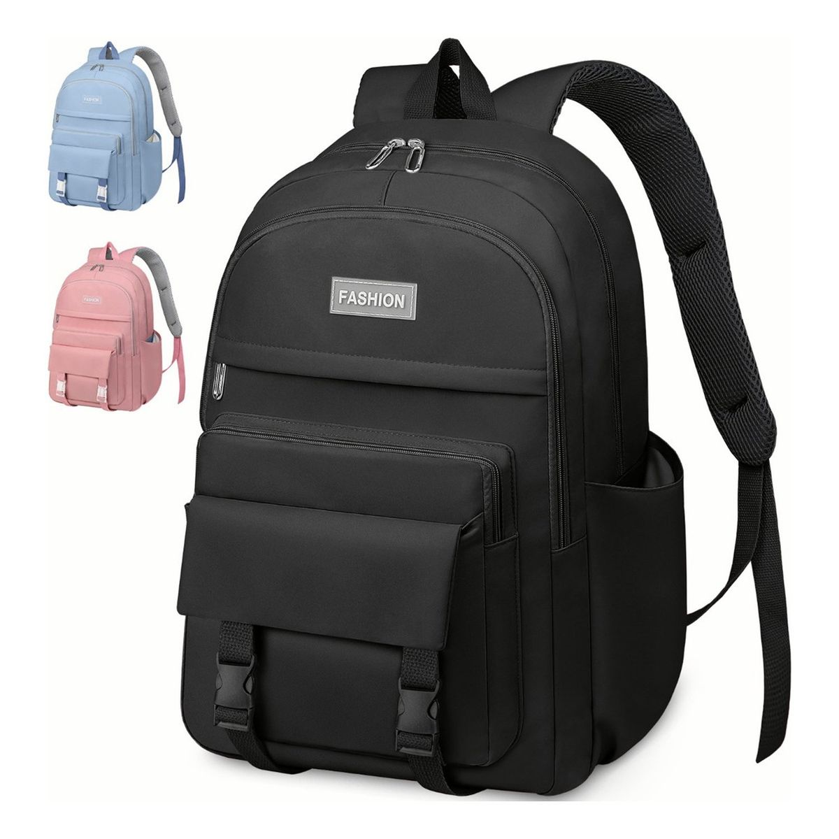 TIOZONEY - Mochila Escolar Viaje Bolsa Hombre Mochilas Para Laptop 156 Inch