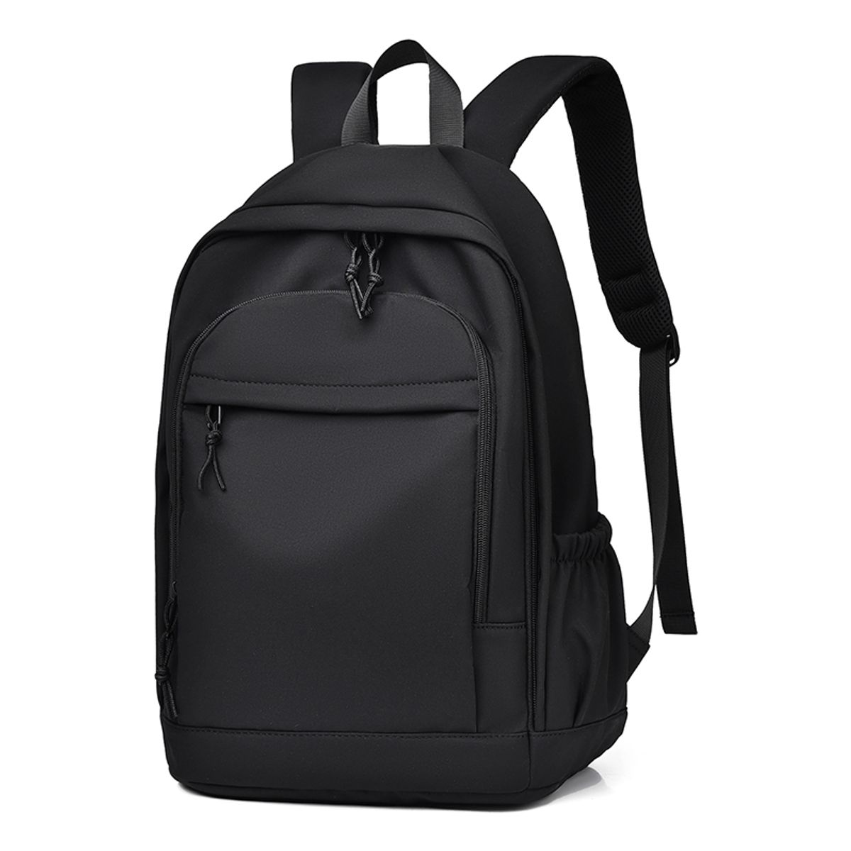 TIOZONEY - Mochila escolar color negro diseño lisa 32L