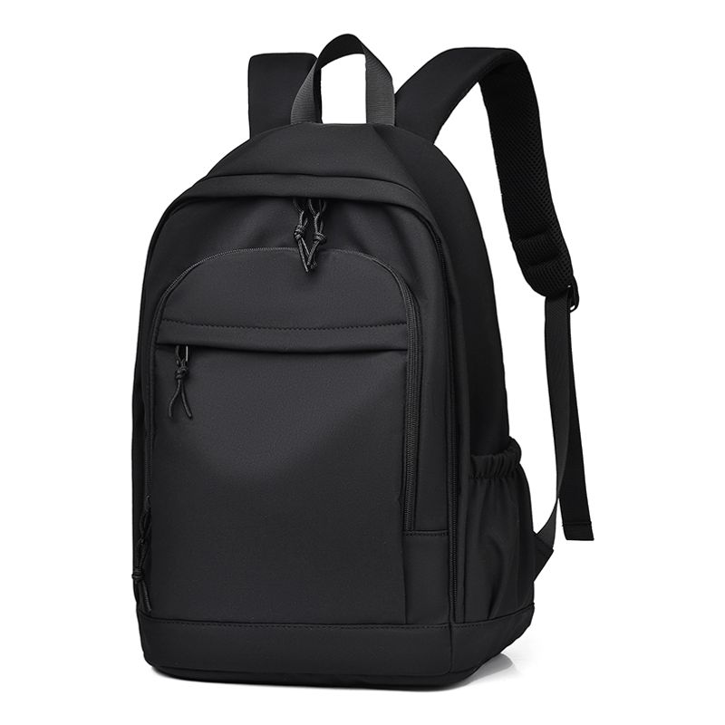 TIOZONEY - Mochila escolar color negro diseño lisa 32L