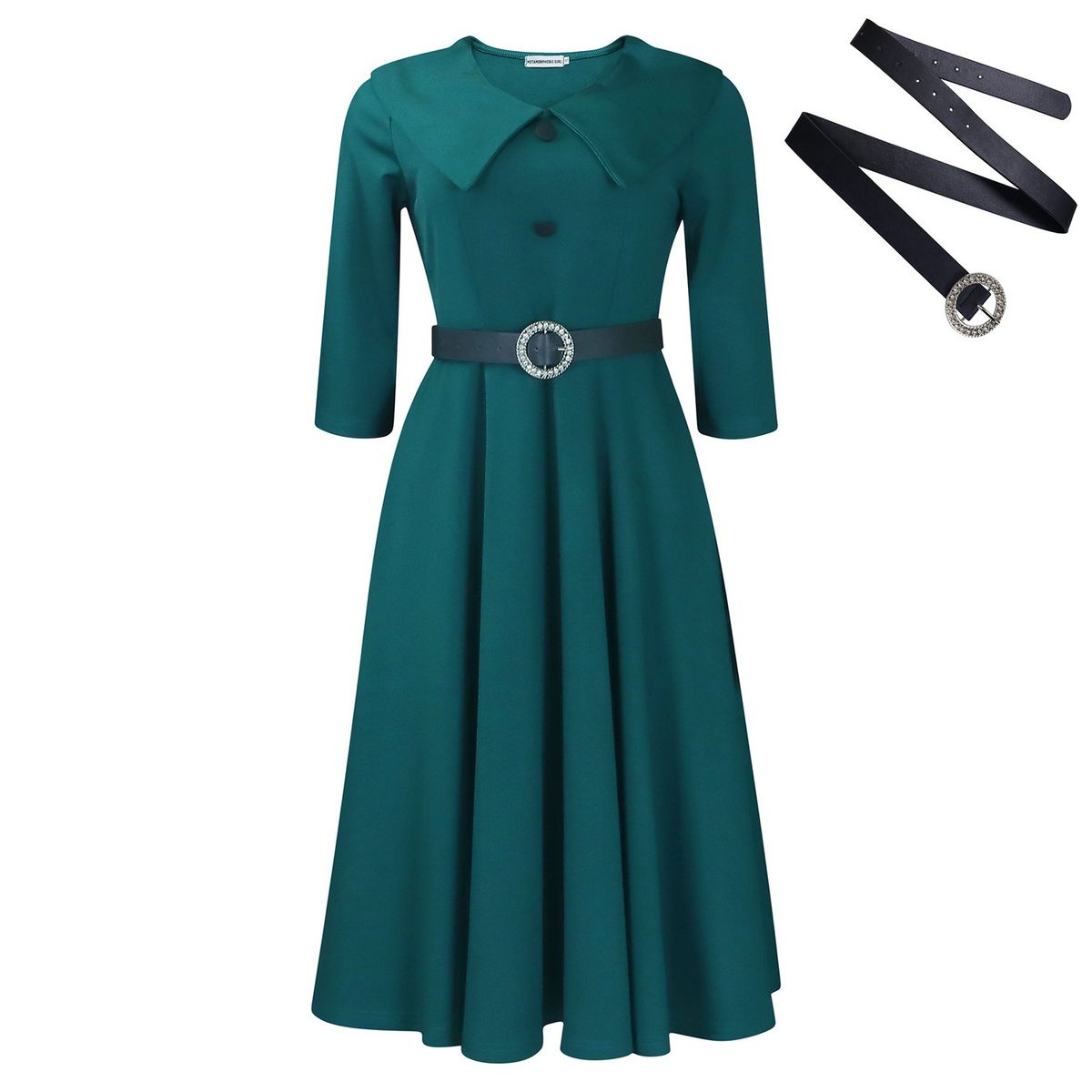 TIOZONEY - Vestido Largo para Mujer