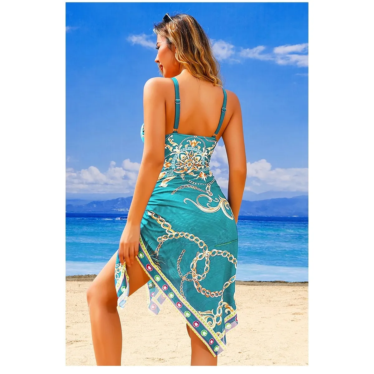 TIOZONEY - Traje de Baño para Mujer