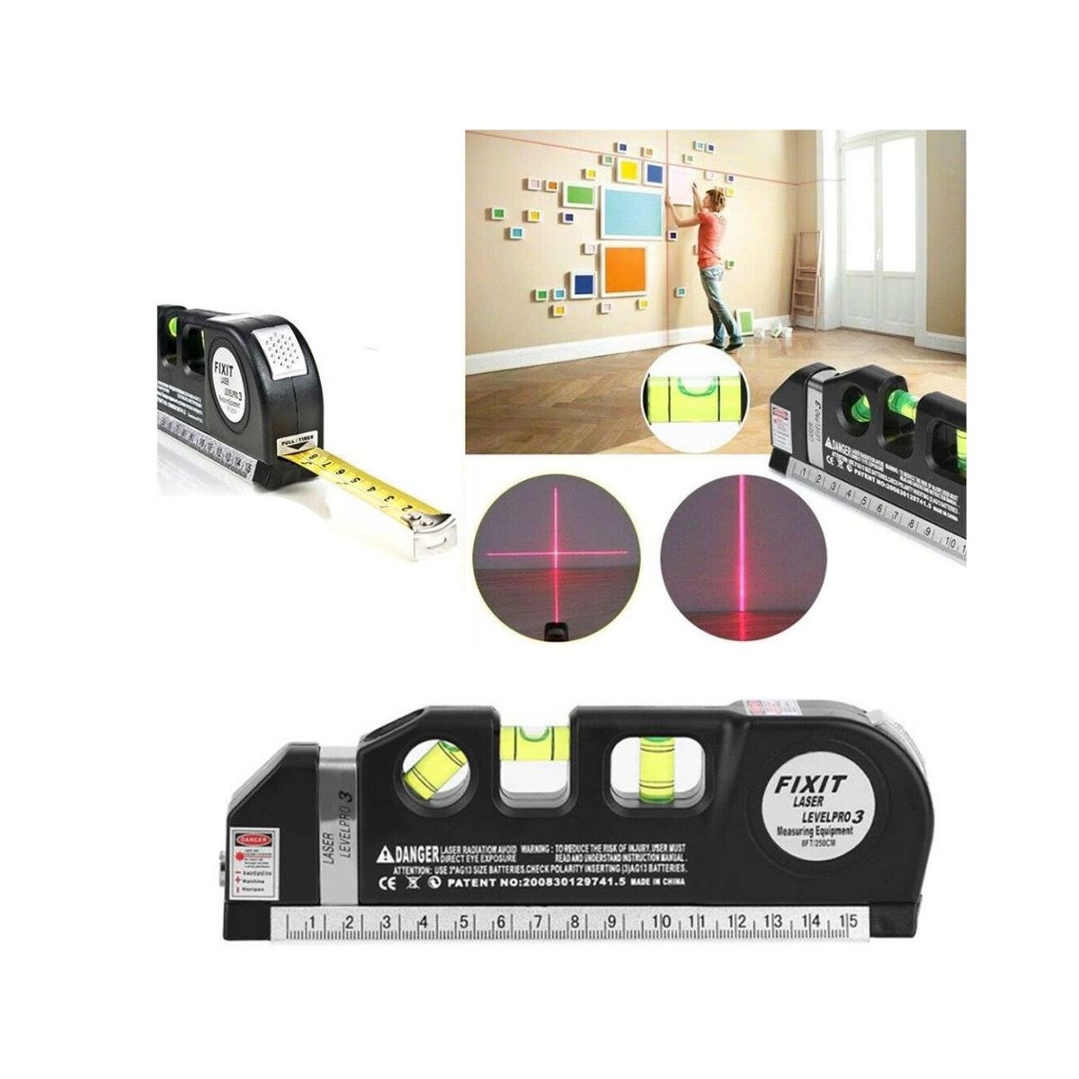 OEM - Nivelador LASER  4 en 1 Multifuncional