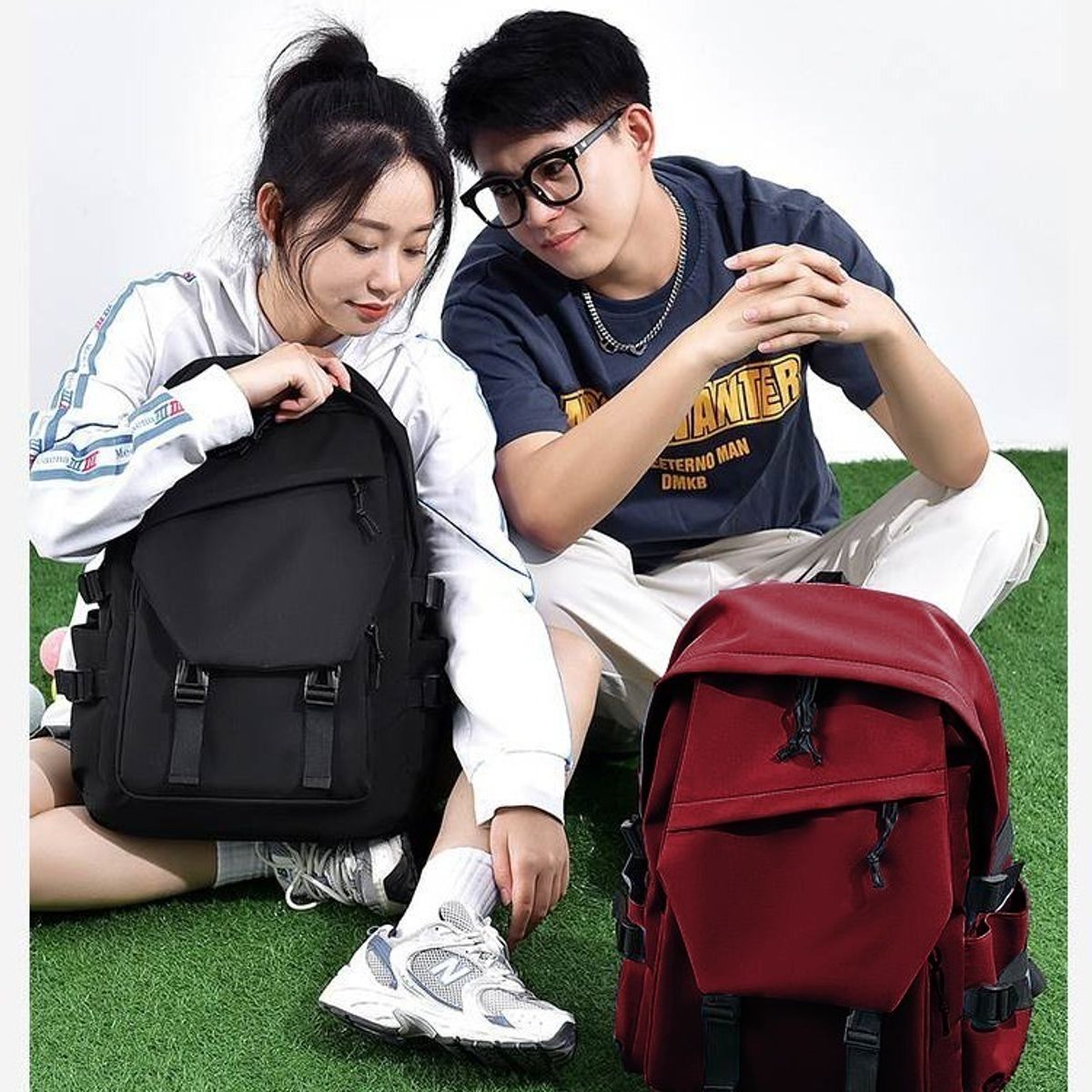 TIOZONEY - Mochila Escolar Universitaria Impermeable Gran Capacidad Notebook