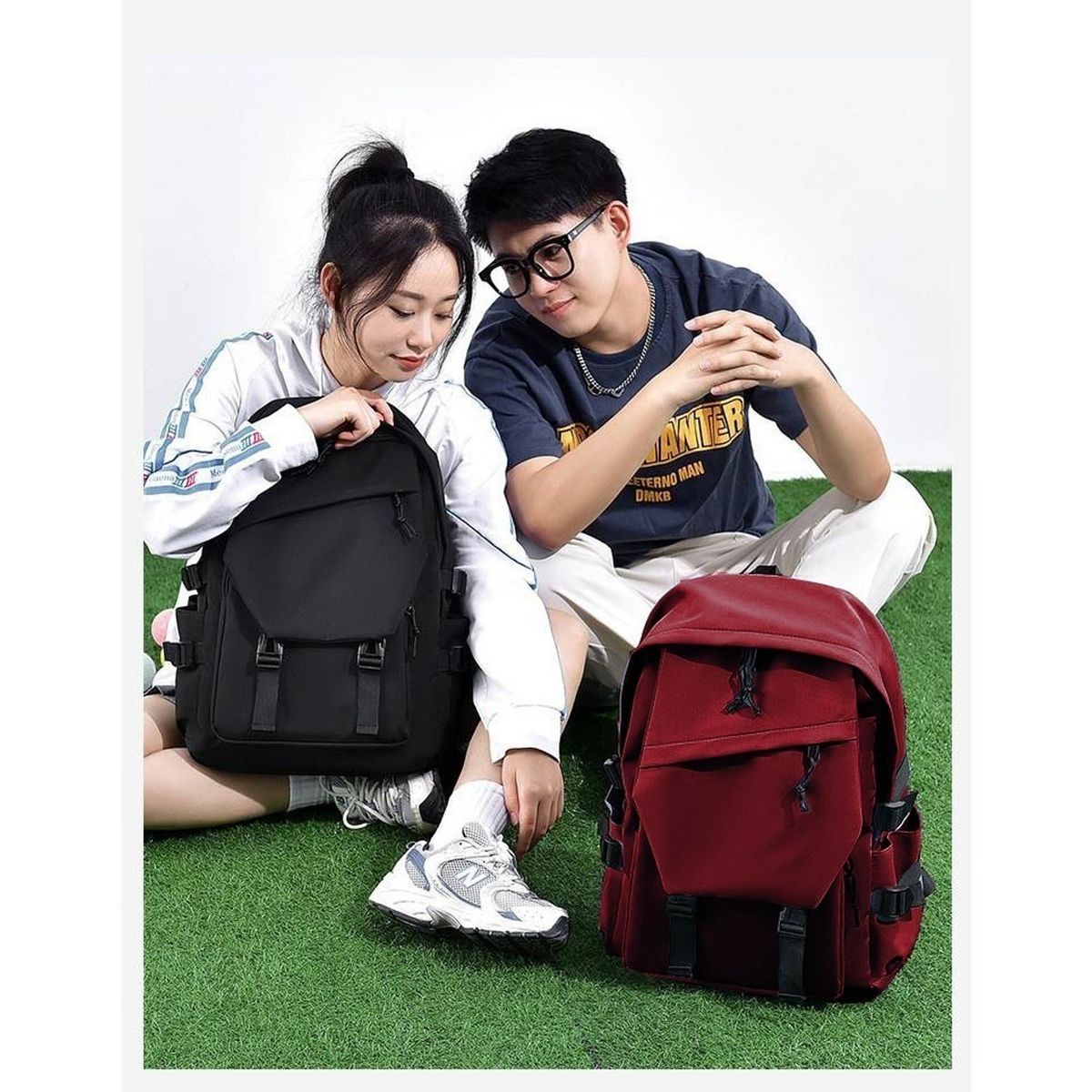 TIOZONEY - Mochila Escolar Universitaria Impermeable Gran Capacidad Notebook