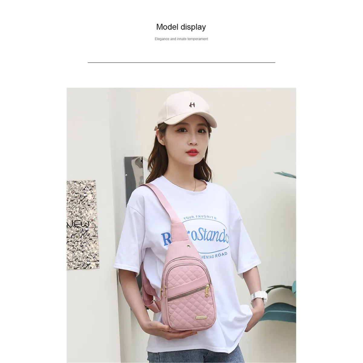 TIOZONEY - Banano Mujer Casual Bags