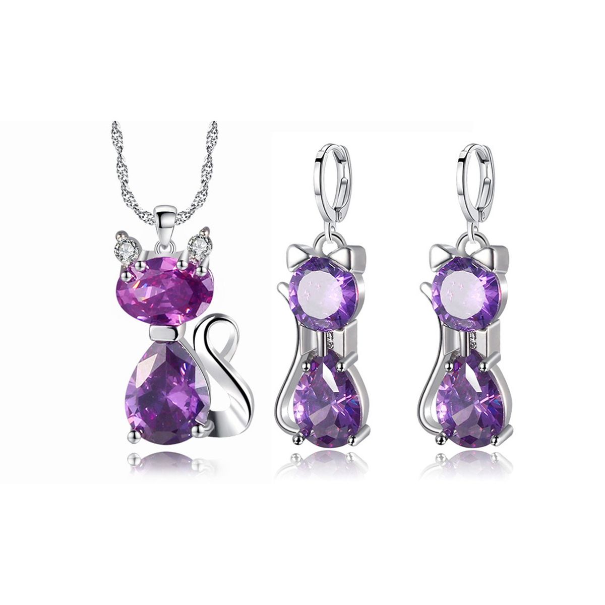 TIOZONEY - Collar bañado en Plata 925 para mujer