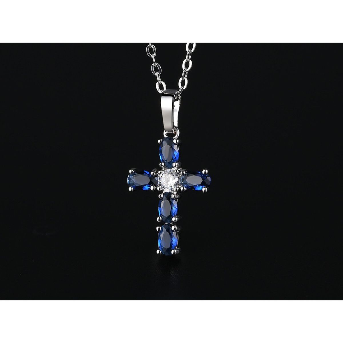 TIOZONEY - Collar bañado en Plata 925 para mujer