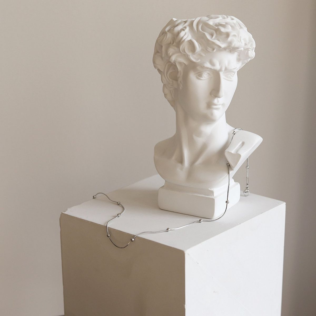 TIOZONEY - Collar bañado en Plata 925 para mujer