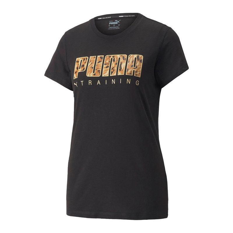 PUMA - Polo Correr Mujer Puma Performance Logo Fill Tee Rec