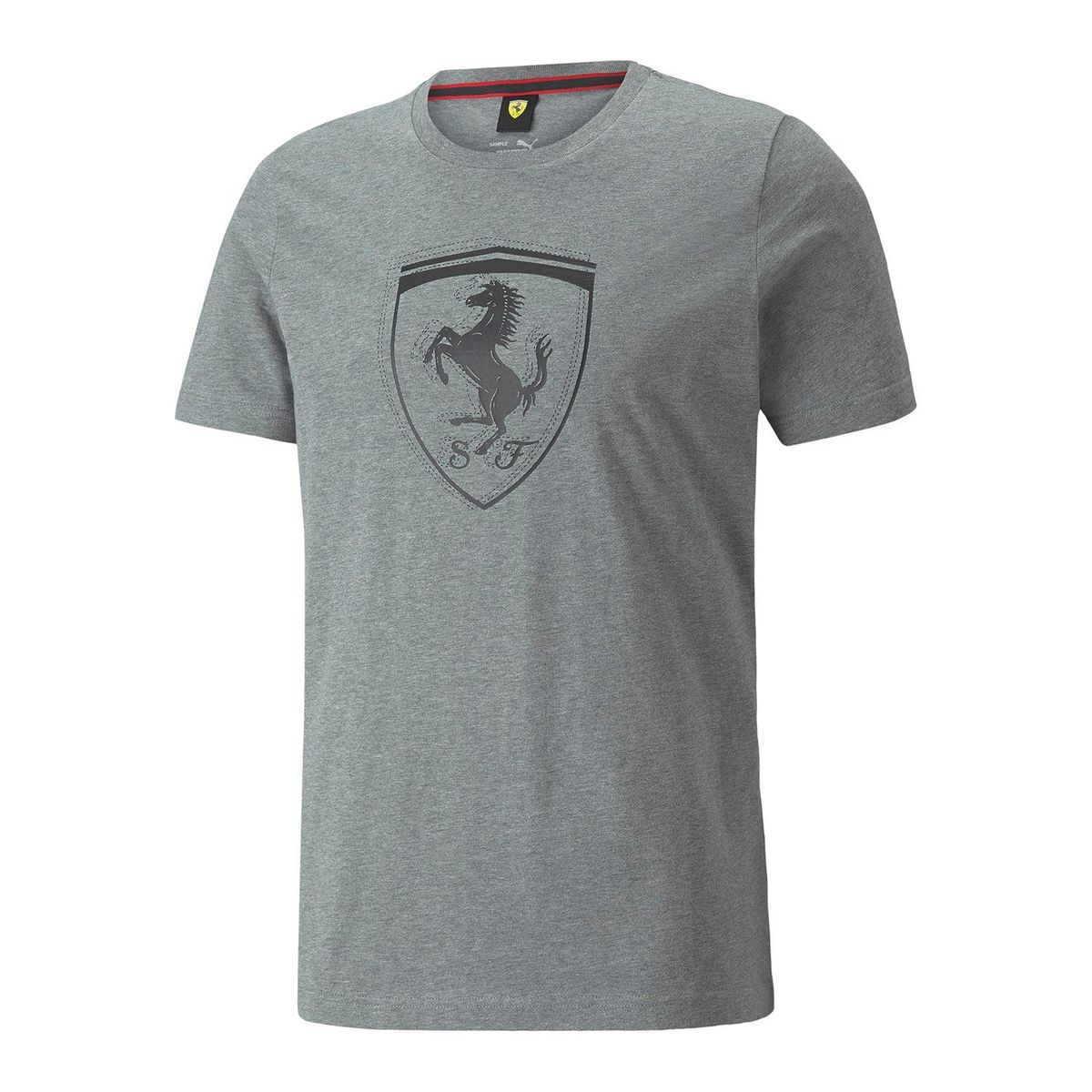 PUMA - Polo Motorsport Hombre Puma Ferrari Race Tonal Big Shield Tee