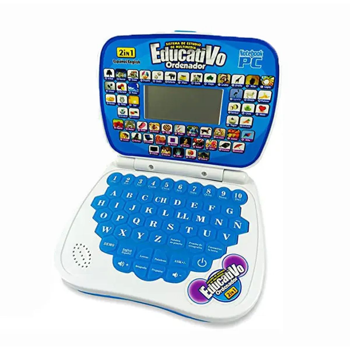 GENERICO - Mini Laptop Inteligente de Aprendizaje para Niños Portátil