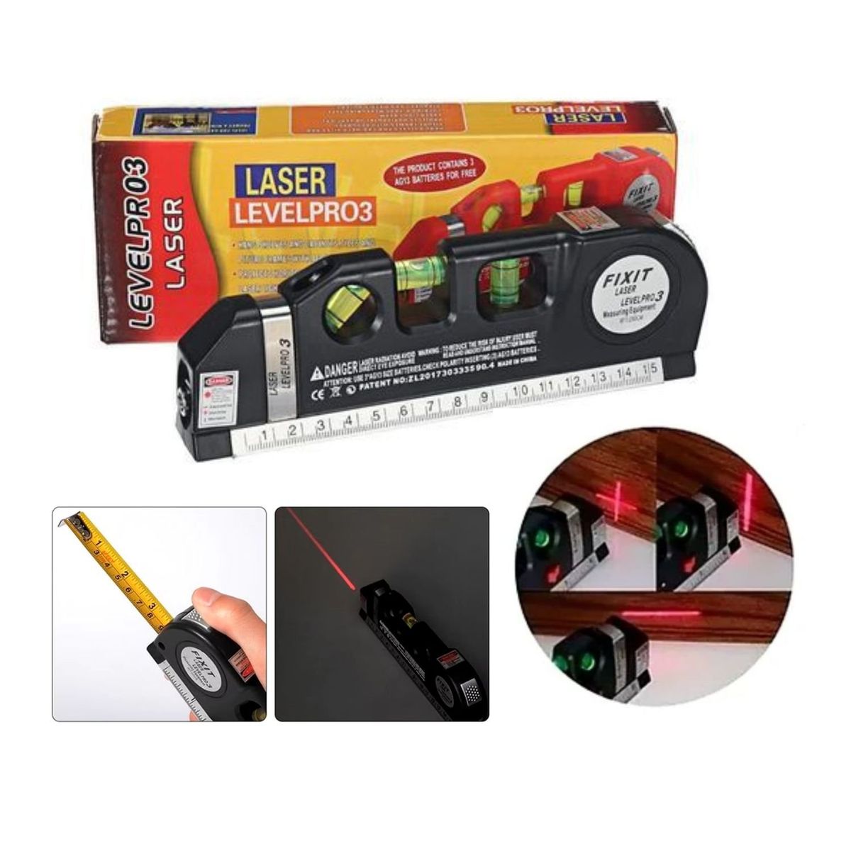OEM - Nivel LASER  Multiusos 4 en 1