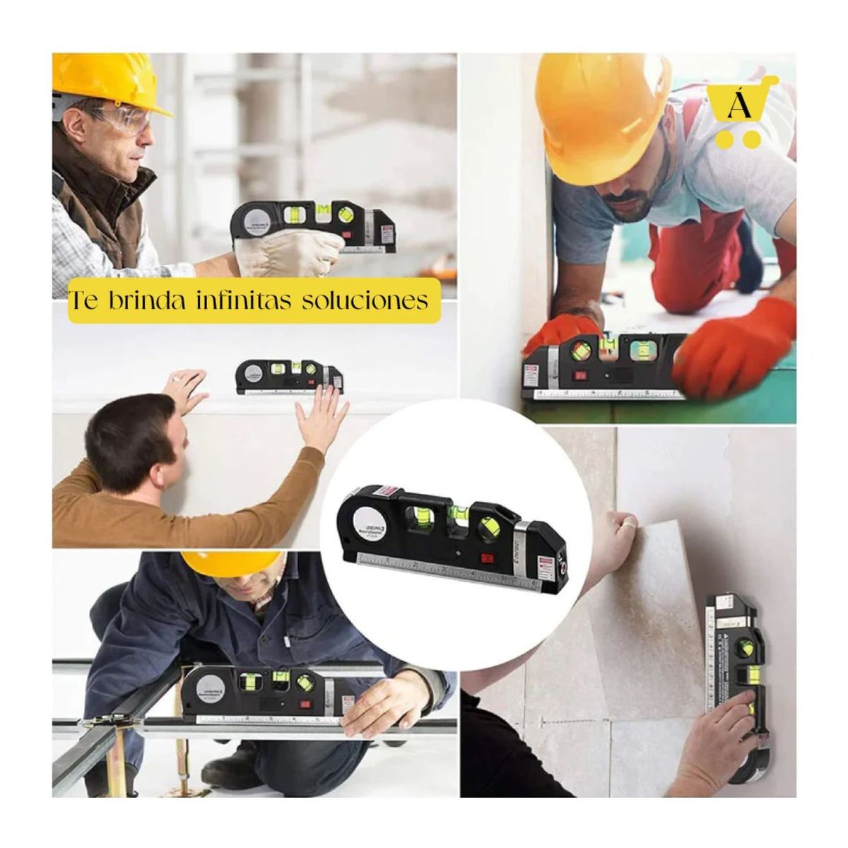 OEM - Nivel LASER  Multiusos 4 en 1