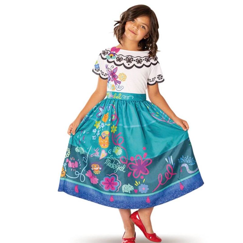 GENERICO - Vestido Mirabel Madrigal Encanto Importado - Vestido Encanto