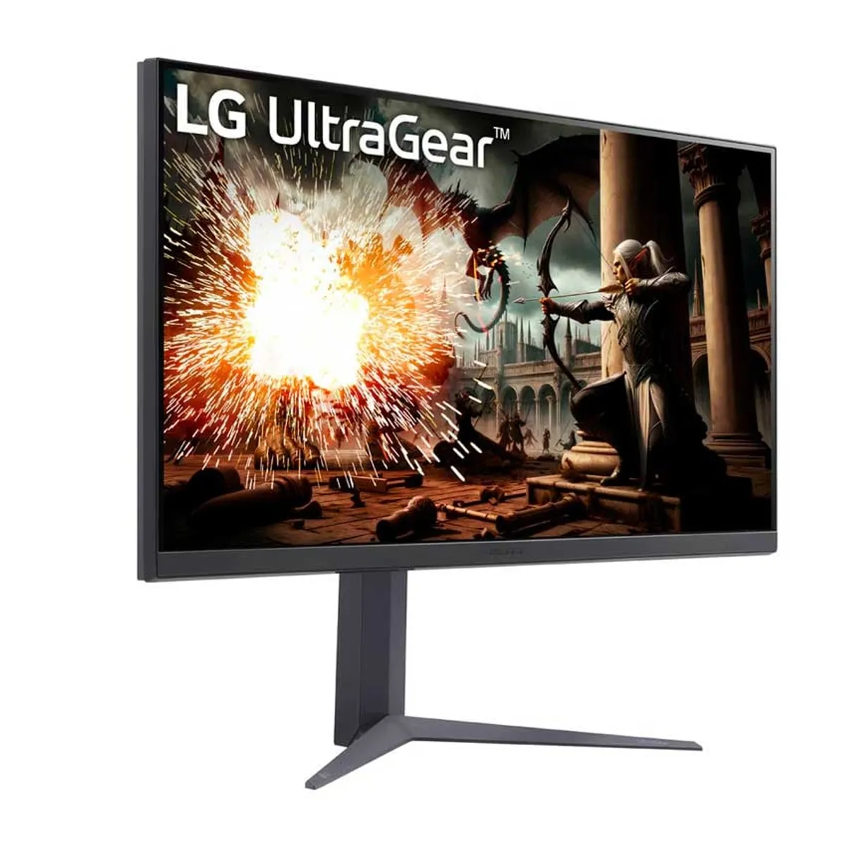 LG - Monitor  LG ULTRAGEAR 27GS75Q-B 27" IPS QHD 180HZ OC 200Hz 1ms G-Sync