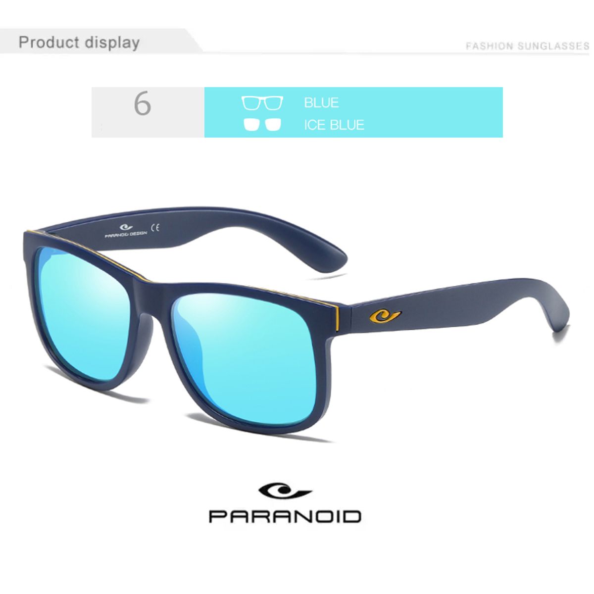 GENERICO - LENTES DE SOL PARANOID  GRAND - POLARIZADOS UV400