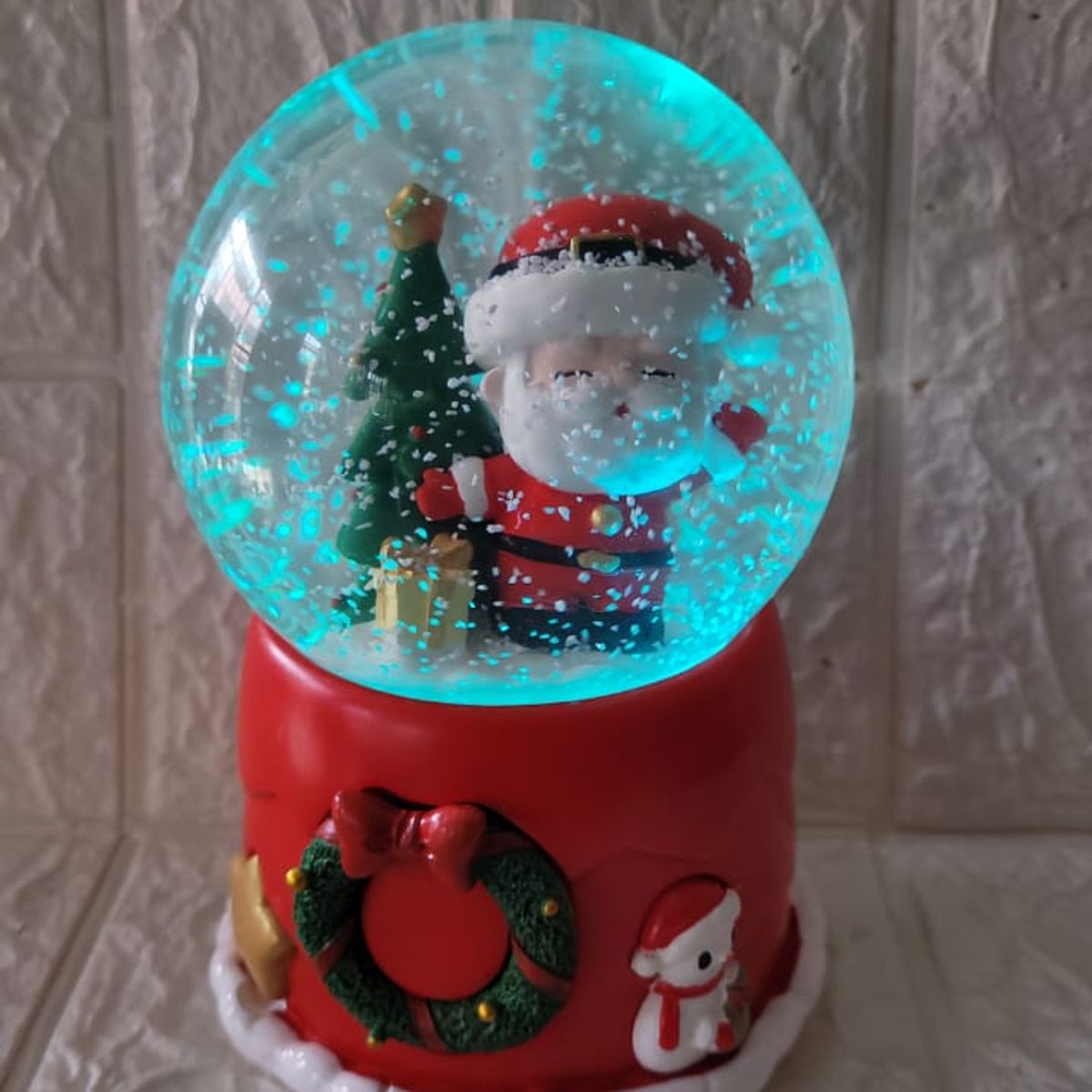 GENERICO - ESFERA NAVIDEÑA MUSICAL PAPANOEL ARBOL 1