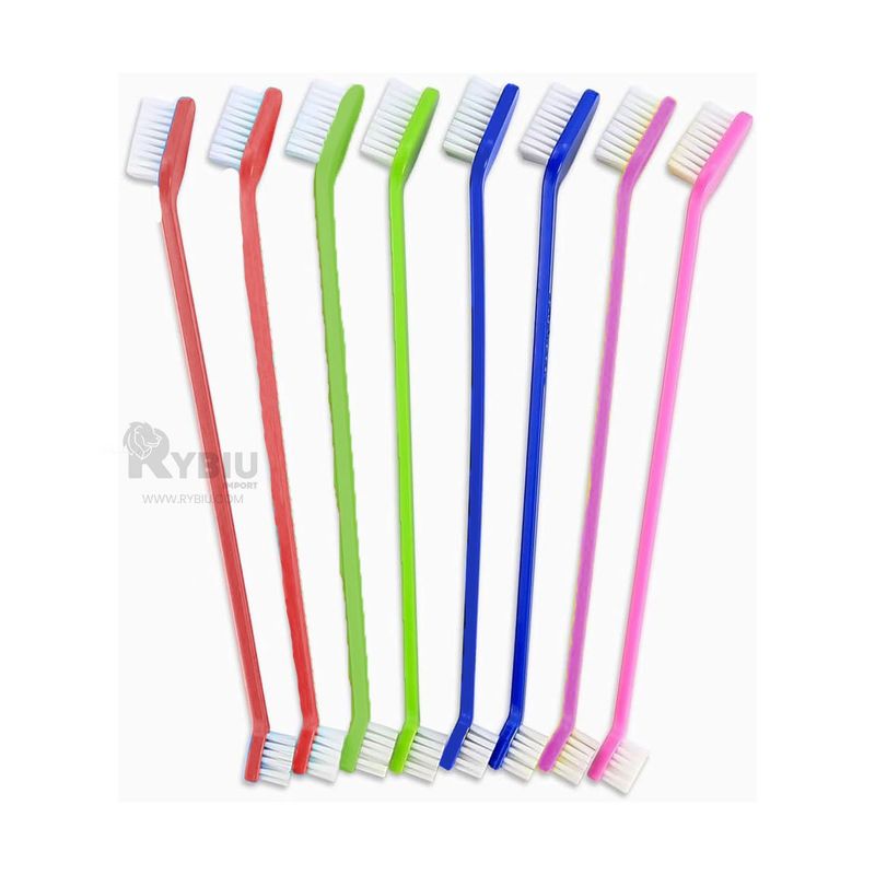 GENERICO - Juego Limpieza Dental de Mascota Multicolor Y+Gift Stickers