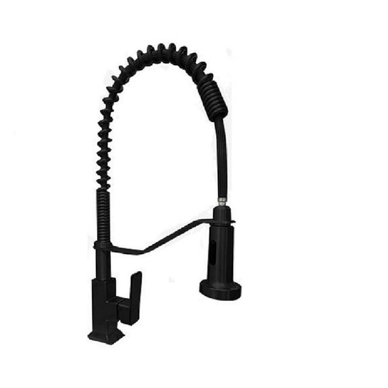 XM - LLAVE DE COCINA RESORTE NEGRO MUEBLE LC1077N