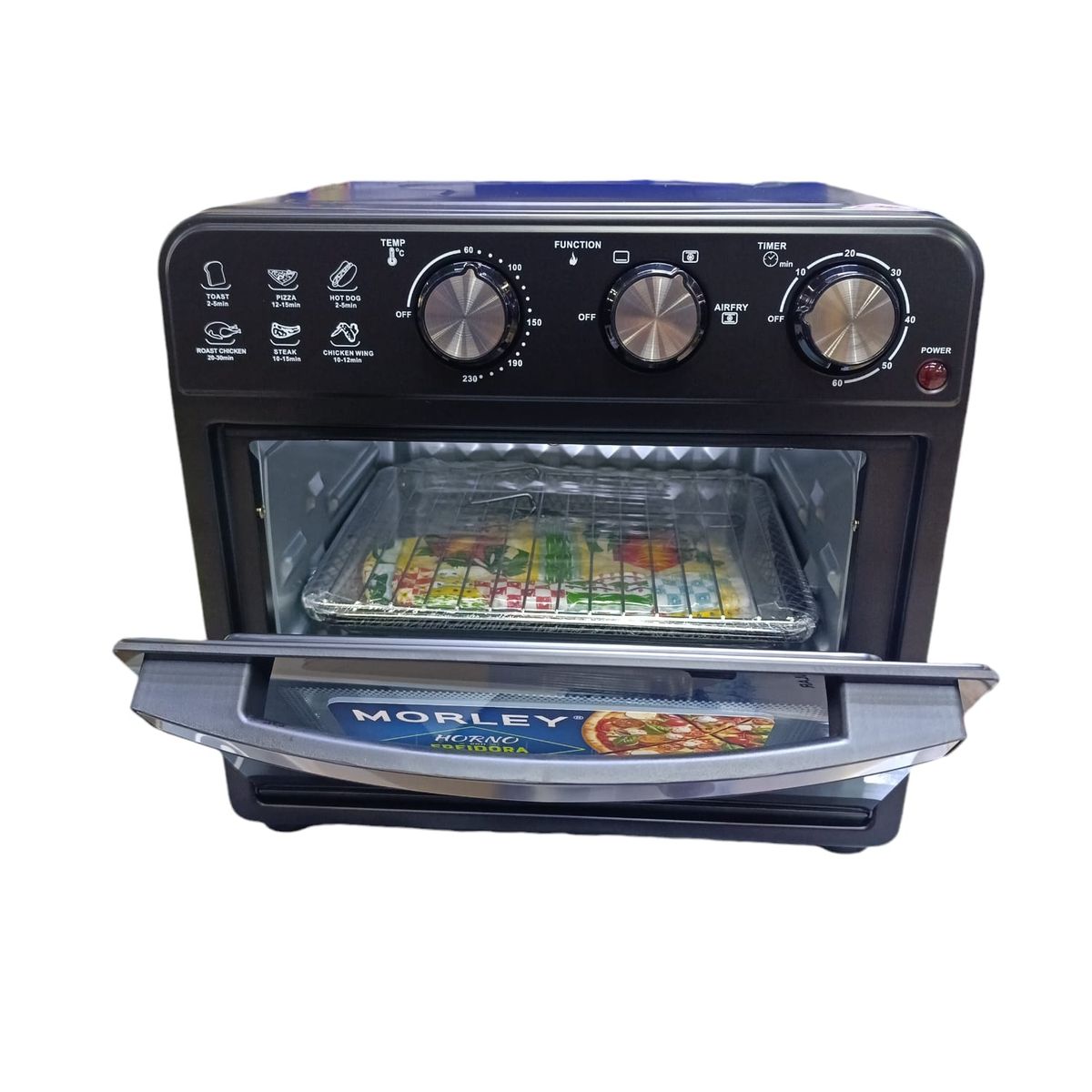 MORLEY - Horno Freidora de Aire Morley de 10 Litros HOA-6020L