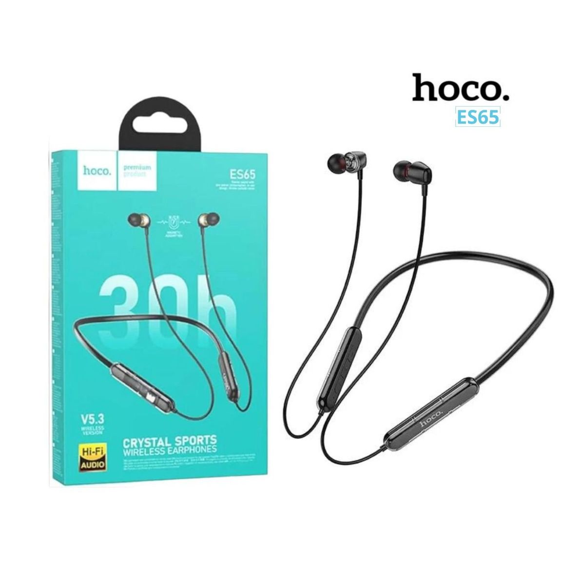 HOCO - Audífono Bluetooth 5.3 Deportivo con Micrófono Hoco - ES65