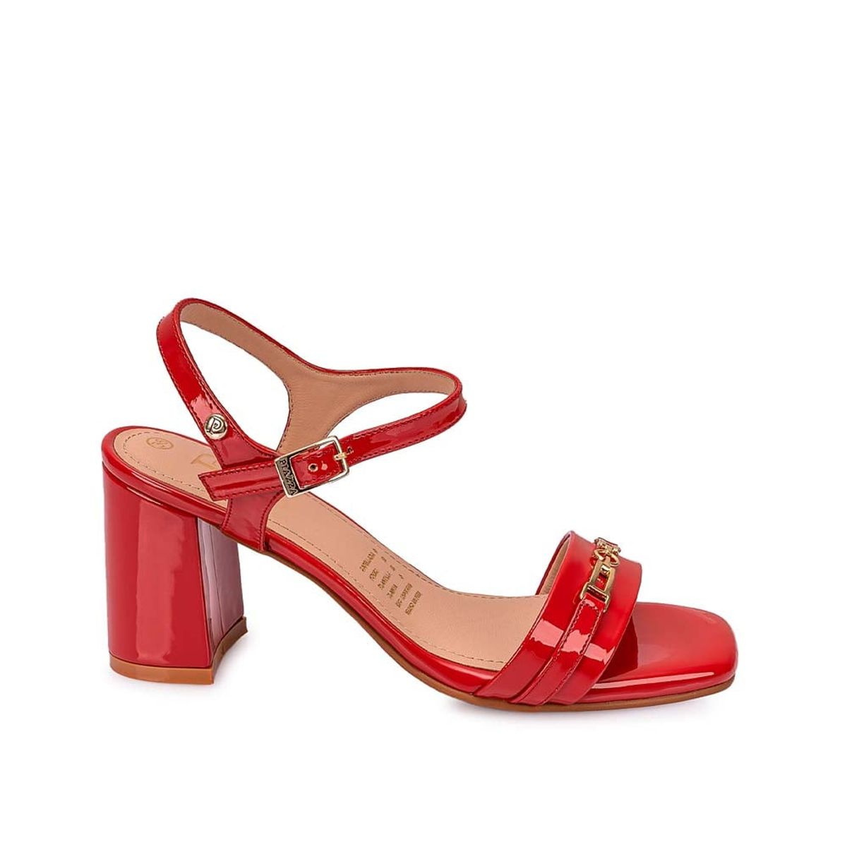 Piazza - Sandalia Dorsay Casual DON-2512 Rojo Piazza