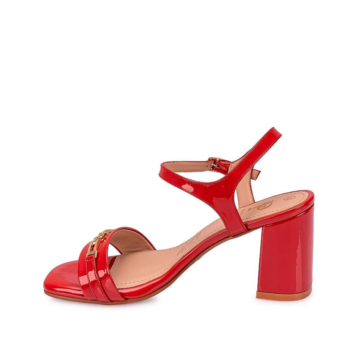 Piazza - Sandalia Dorsay Casual DON-2512 Rojo Piazza