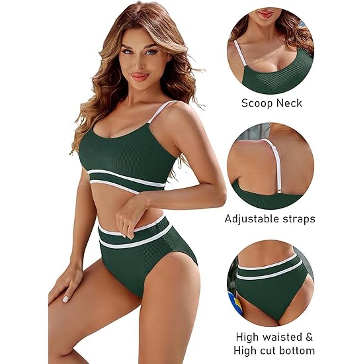 TIOZONEY - Conjunto Bikini Mujer