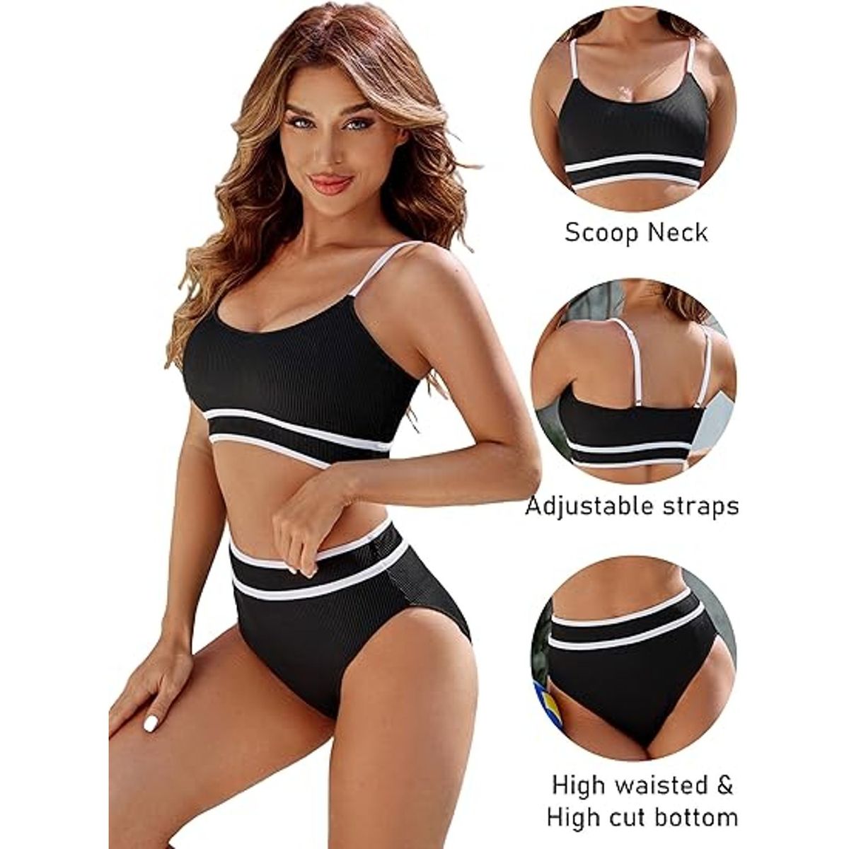 TIOZONEY - Conjunto Bikini Mujer