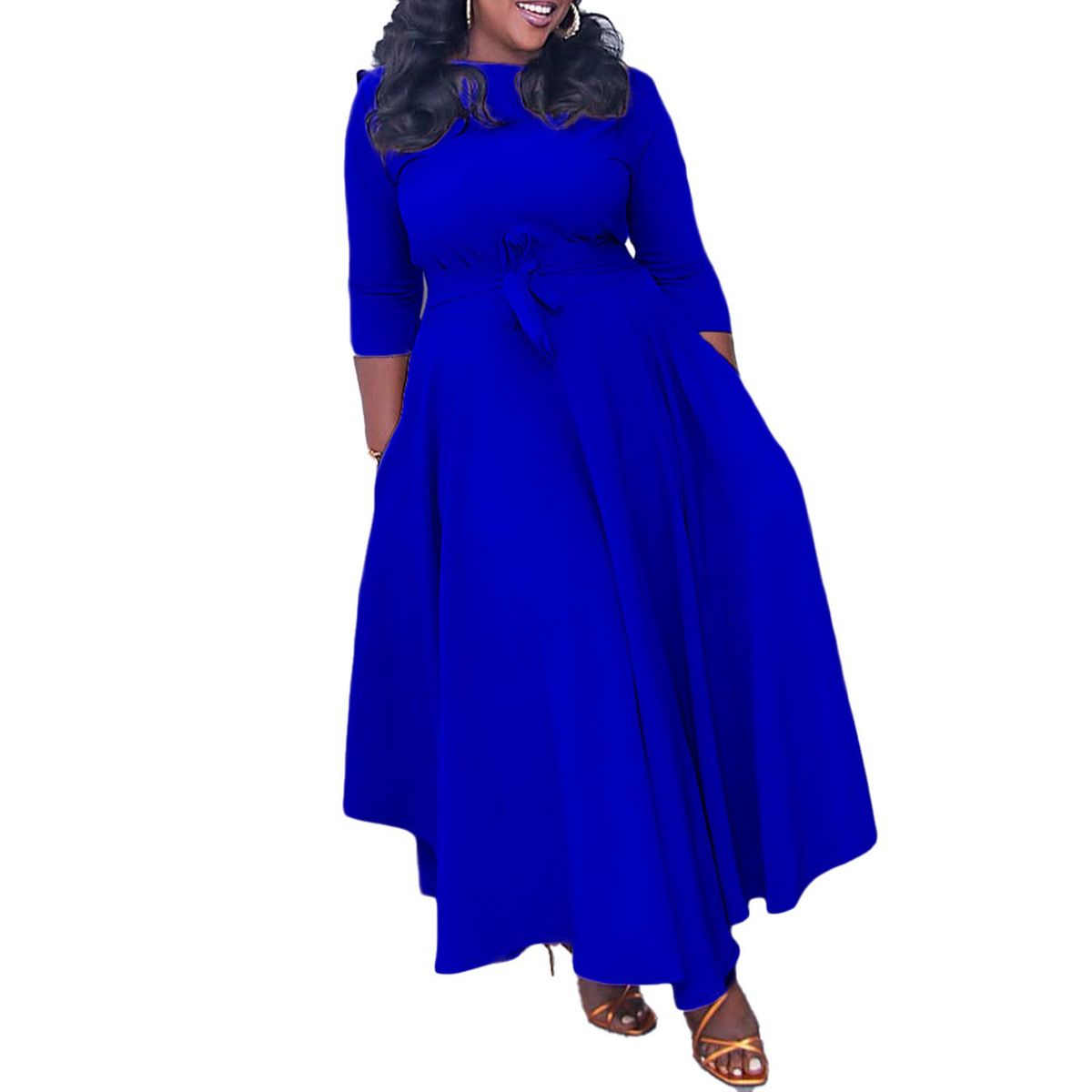 TIOZONEY - Vestido suelto para mujer