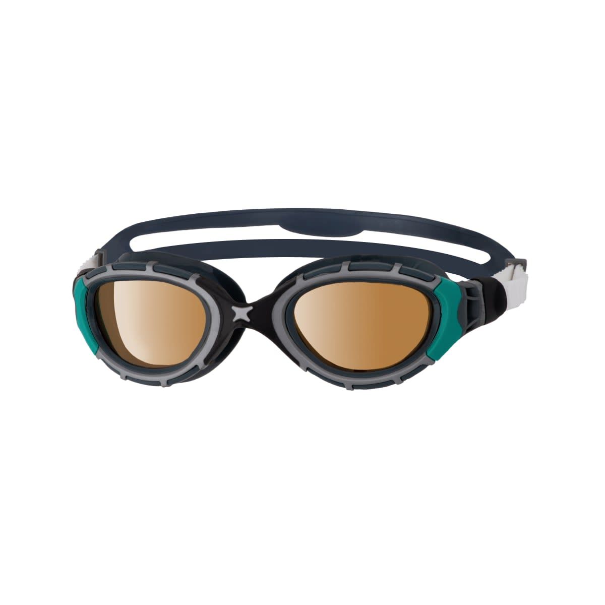 ZOGGS - Lente de Natación Zoggs Predator Flex Polarizado NegroVerde