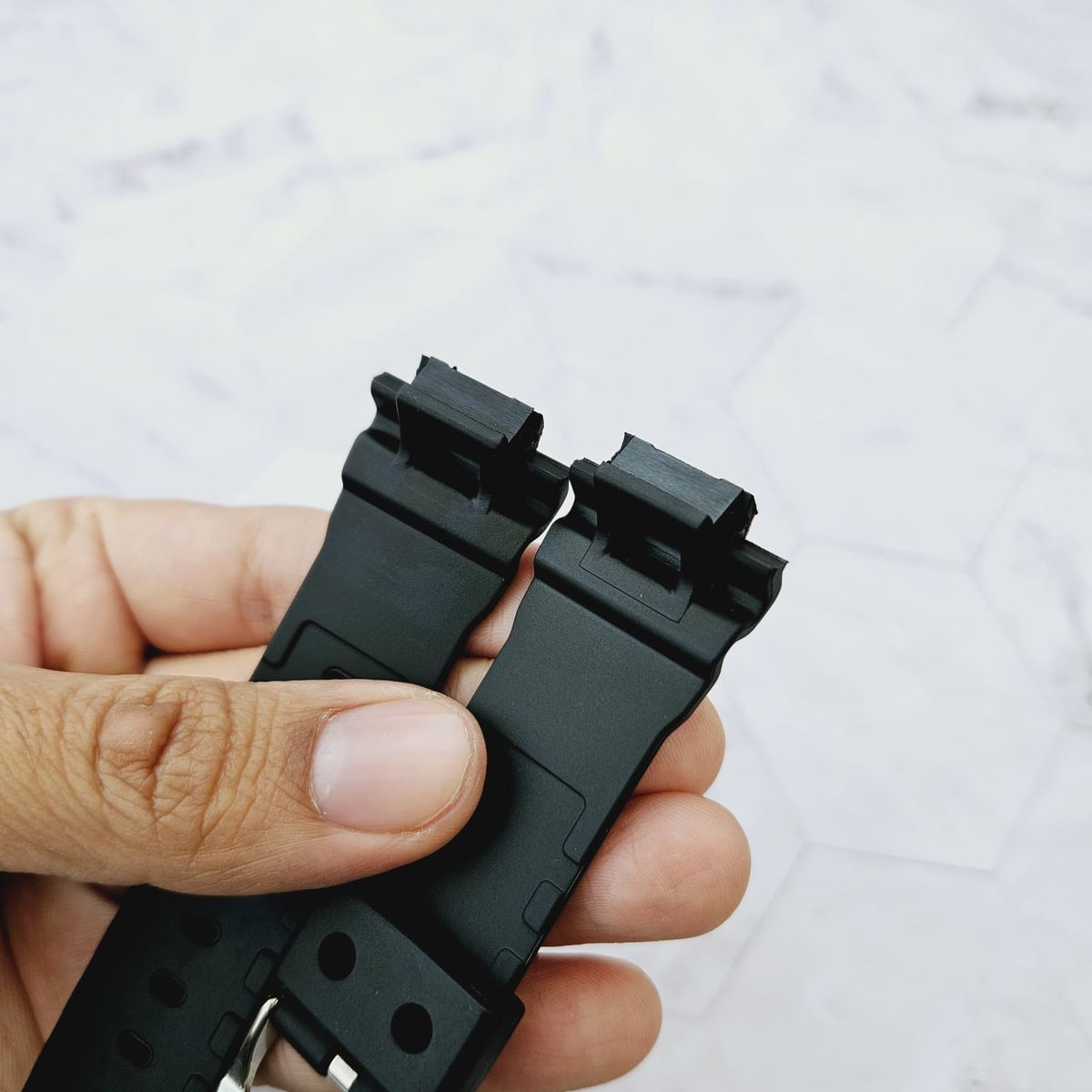 GENERICO - Correa Repuesto para CASIO G SHOCK DW-9052 - Negro